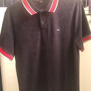 Michael Kors Mens French Terry Polo Shirt and Shorts. Size Small.